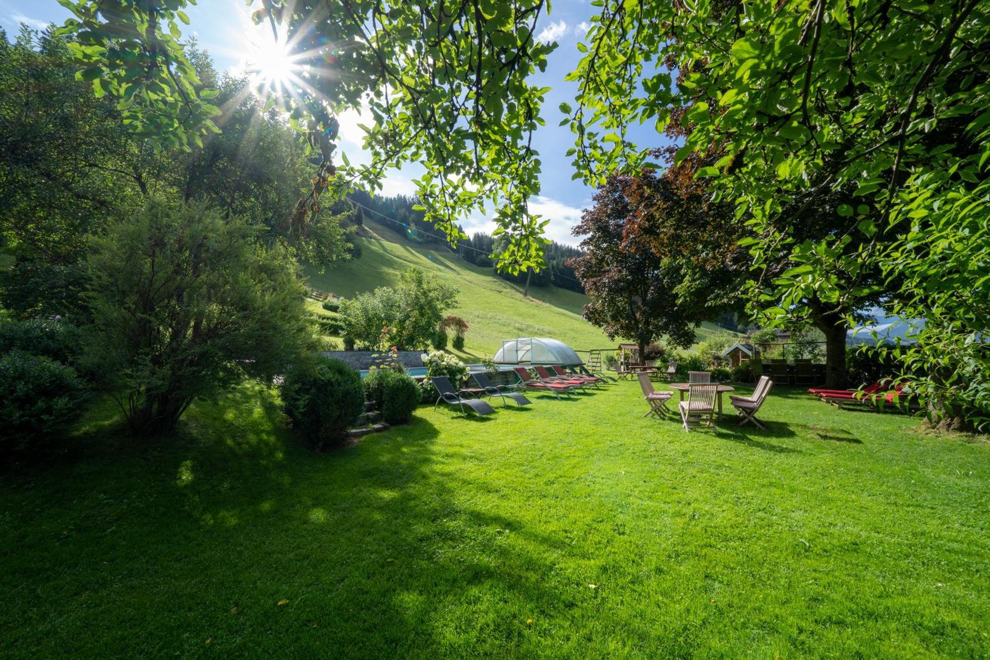 Appartement Ferienhof Ortnergut Eben Im Pongau Exterior photo